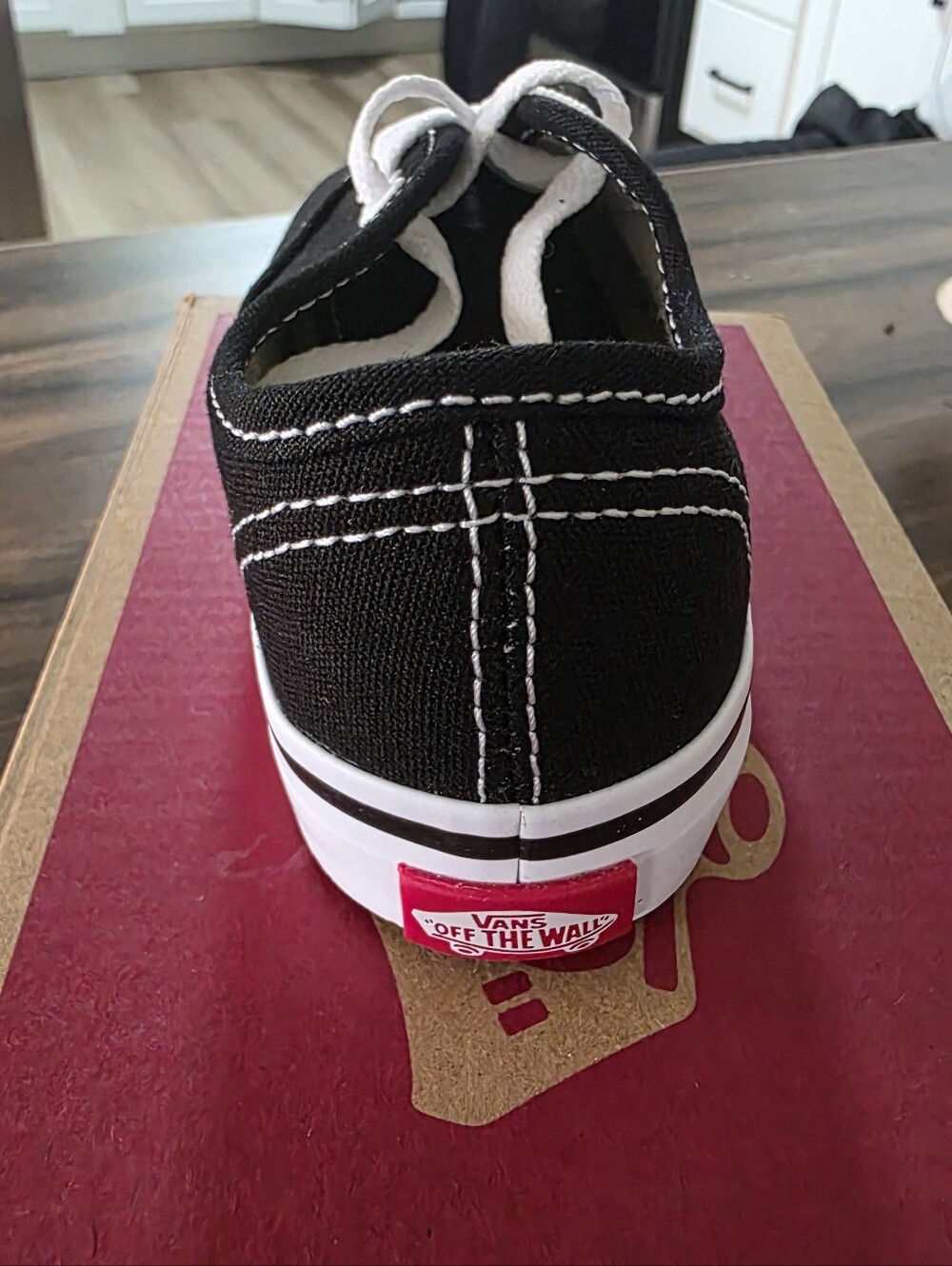 Vans Classic  For Tolders Black Canvas Low-Top Sneaker